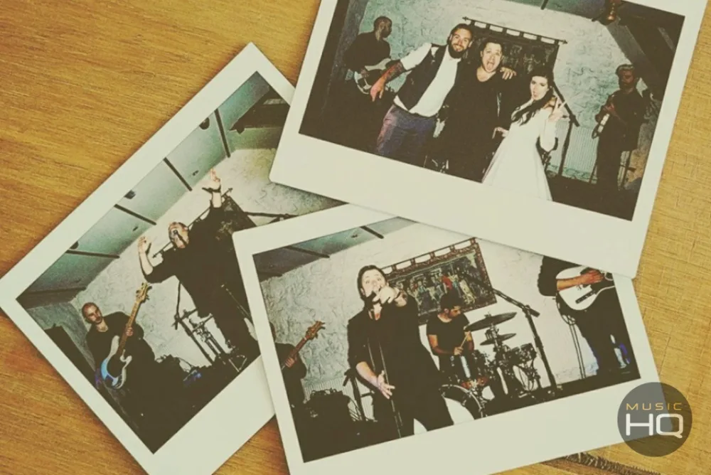 iRock Wedding Band in action at a wedding in South Wales