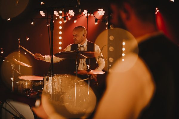 The Wilderness drummer at a South Wales Wedding