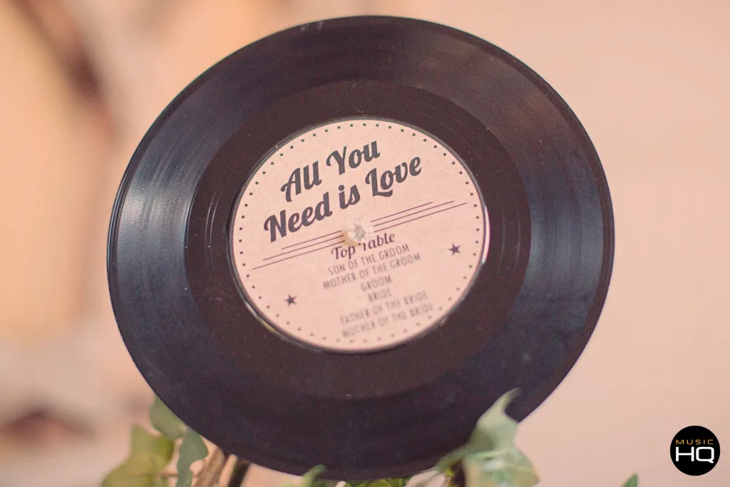Beatles theme wedding