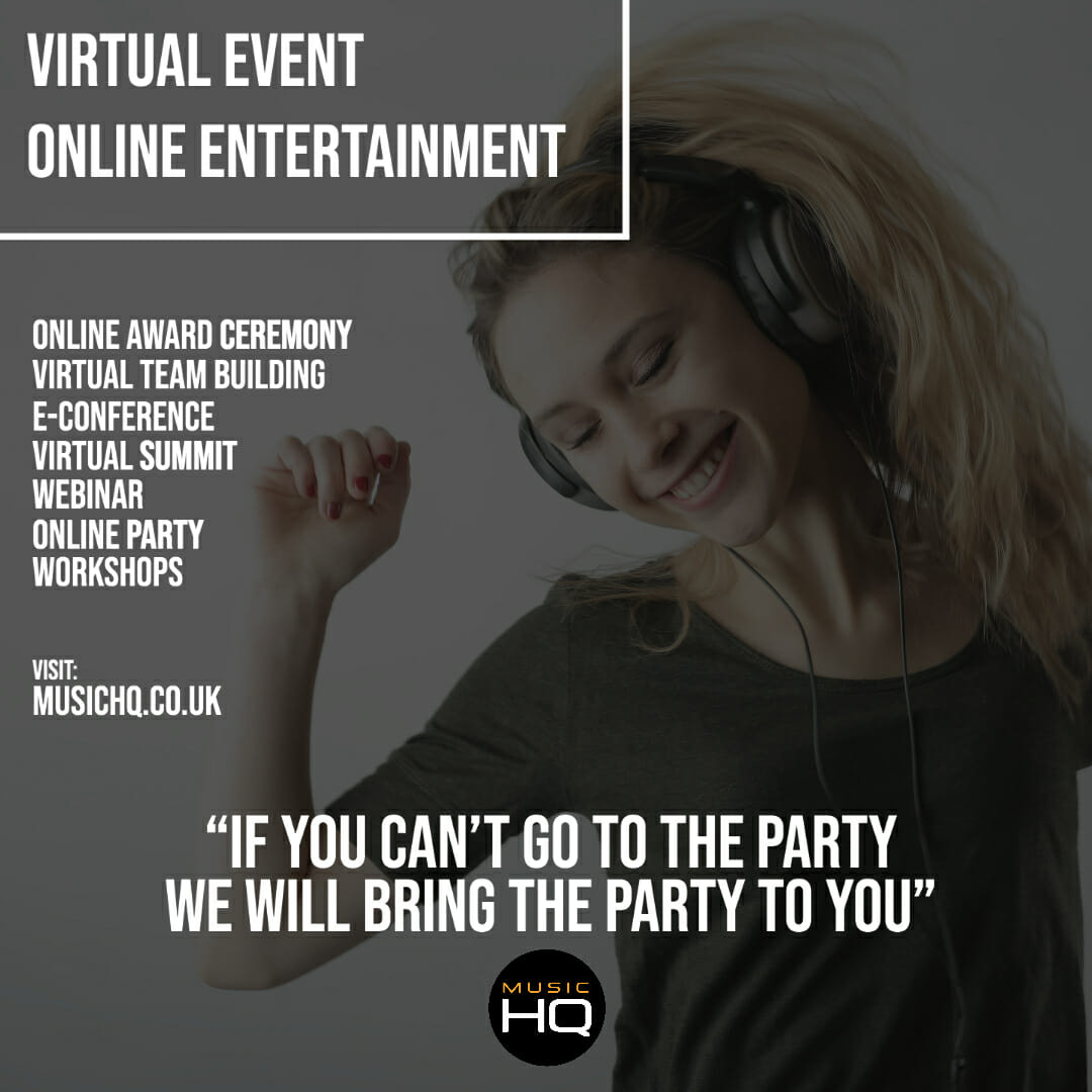 entertainment for virtual event